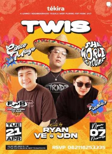 TEKIRA BLOK M JAKARTA - TWIS