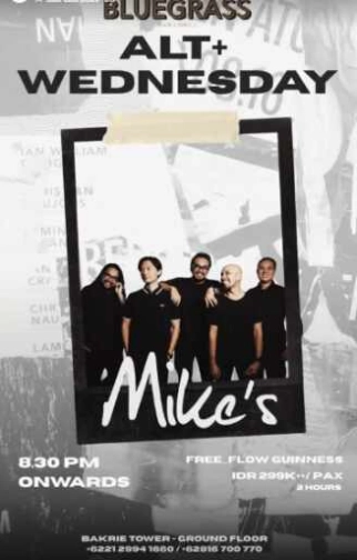 BLUEGRASS SETIABUDI JAKARTA - ALT + WEDNESDAY