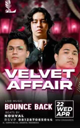 LUFRE BAR & LOUNGE SENOPATI JAKARTA - VELVET AFFAIR