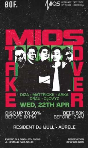 BOF KEMANG JAKARTA - MIOS TAKE OVER