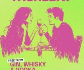 THE BANK KUNINGAN JAKARTA  THURSTY THURSDAY