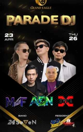 GRAND EAGLE CLUB JAKARTA - PARADE DJ