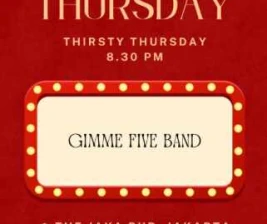 JAYA PUB MENTENG JAKARTA  THIRSTY THURSDAY