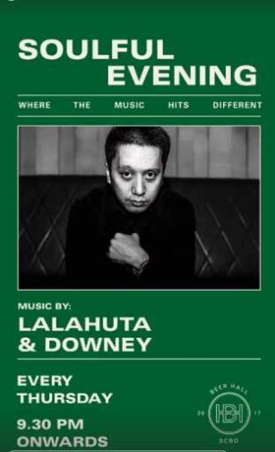 BEER HALL SCBD JAKARTA - SOULFUL EVENING