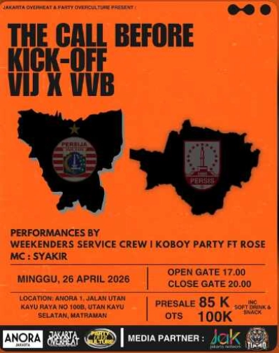 ANORA MATRAMAN JAKARTA - THE CALL BEFORE KICK-OFF