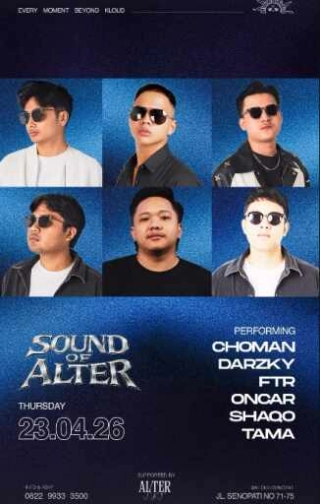 KLOUD SKY DINING & LOUNGE SENOPATI JAKARTA - SOUND OF ALTER