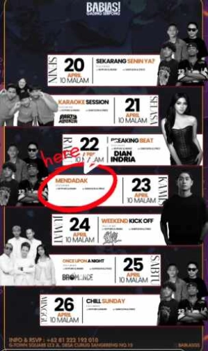 BABLAS GADING SERPONG - MENDADAK