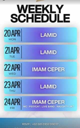 DRAGON CHAMBER KELAPA GADING JAKARTA - THURSDAY