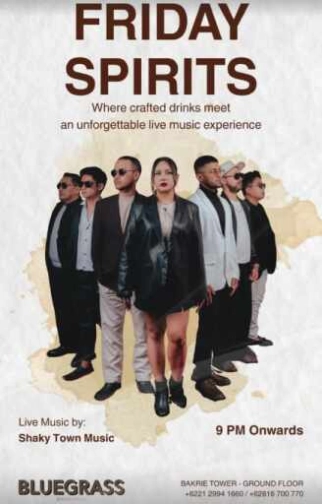 BLUEGRASS JAKARTA - FRIDAY SPIRITS