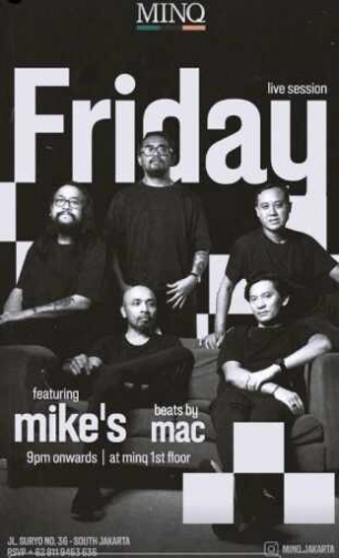 MINQ SENOPATI JAKARTA - FRIDAY