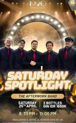 1920 LOUNGE KEMANG JAKARTA - SATURDAY SPOTLIGHT