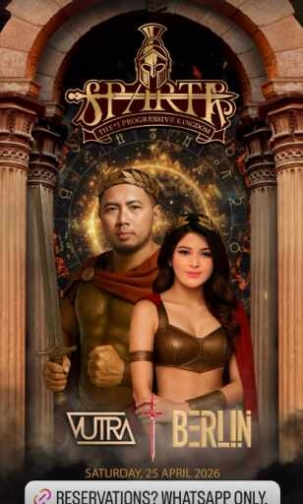 SPARTA LIVE BAR KEMANG JAKARTA - PROGRESSIVE KINGDOM