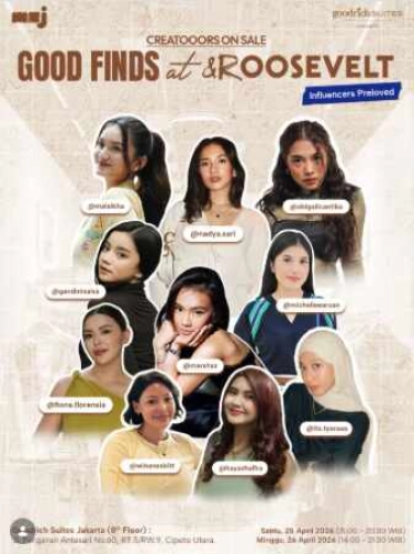 ROOSEVELT JAKARTA - GOOD FINDS