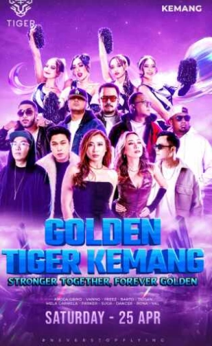 GOLDEN TIGER KEMANG JAKARTA - STRONGER TOGETHER, FOREVER GOLDEN