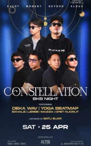 KLOUD SKY DINING & LOUNGE SENOPATI JAKARTA - CONSTELLATION