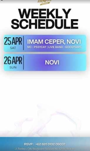 DRAGON CHAMBER JAKARTA - SATURDAY