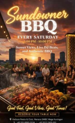KALTURE RESTO & CLUB JAKARTA - SUNDOWNER BBQ