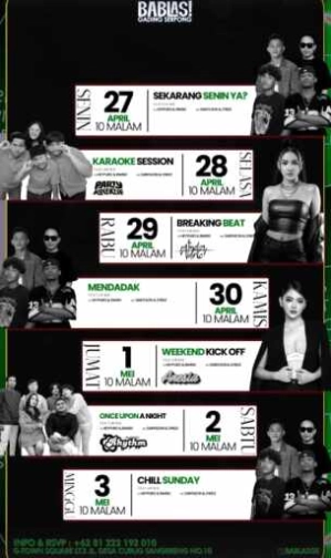 BABLAS GADING SERPONG - SEKARANG SENIN YA?