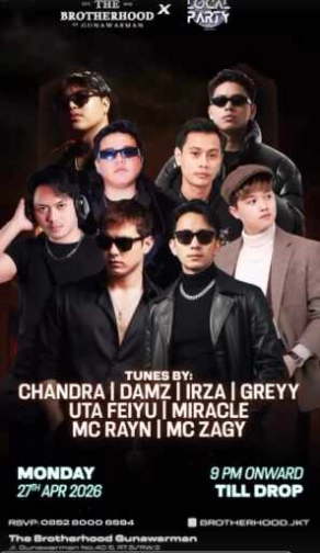 THE BROTHERHOOD GUNAWARMAN JAKARTA - MONDAY