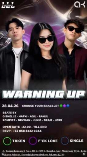 ANAK KEMANG CAFE JAKARTA - WARMING UP