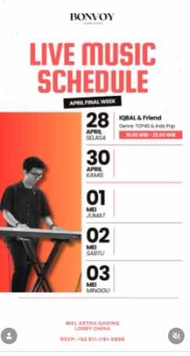 BONVOY KELAPA GADING JAKARTA - TUESDAY