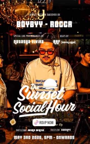 IZZY SOCIAL CLUB JAKARTA - THE SUNSET SOCIAL HOUR