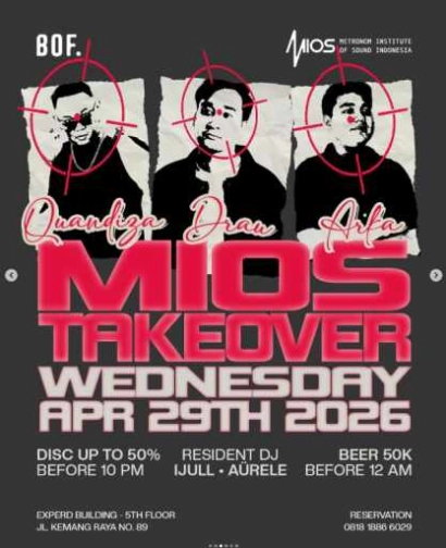 BOF KEMANG JAKARTA - MIOS TAKE OVER