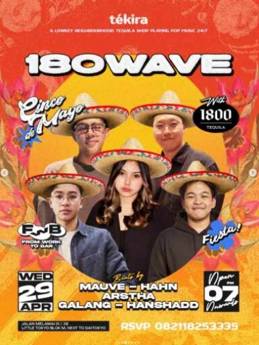 TEKIRA BLOK M JAKARTA - 180WAVE
