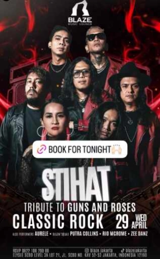 BLAZE SCBD JAKARTA - CLASSIC ROCK