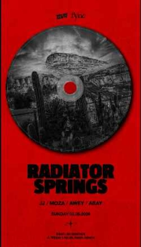 FYNE JAKARTA - RADIATOR SPRINGS