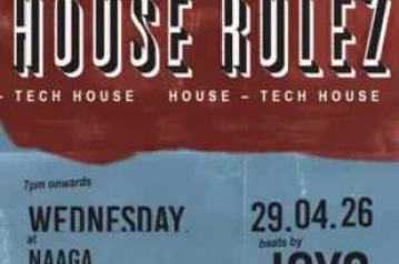 NAAGA BAR MENTENG JAKARTA - HOUSE RULEZ