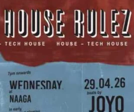 NAAGA BAR MENTENG JAKARTA  HOUSE RULEZ