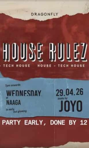 NAAGA BAR MENTENG JAKARTA - HOUSE RULEZ