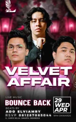 LUFRE BAR & LOUNGE SENOPATI JAKARTA - VELVET AFFAIR