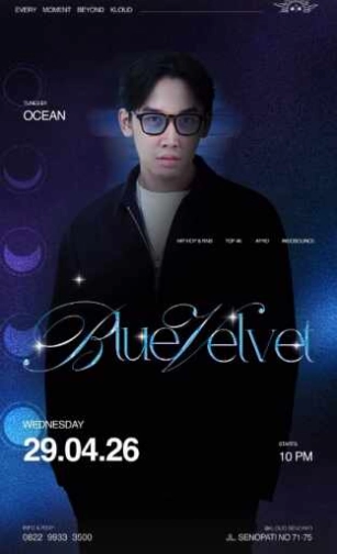 KLOUD SKY DINING & LOUNGE SENOPATI JAKARTA - BLUE VELVET