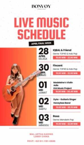 BONVOY LOUNGE JAKARTA - SUNDAY