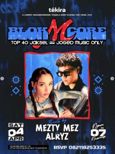 TEKIRA BLOK M JAKARTA - BLOK M CORE