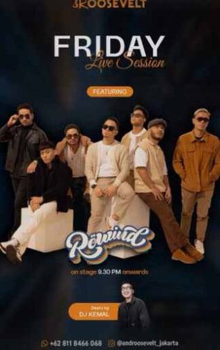 ROOSEVELT JAKARTA - FRIDAY LIVE SESSION