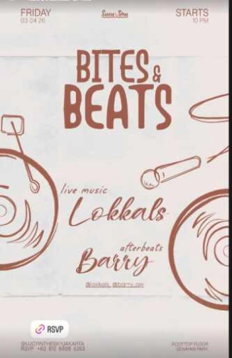 LUCY IN THE SKY SPARK SENAYAN JAKARTA - BITES & BEATS