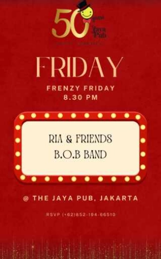 THE JAYA MENTENG JAKARTA - FRENZY FRIDAY