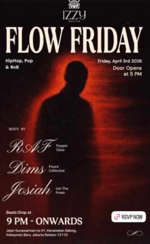 IZZY SOCIAL CLUB JAKARTA - FLOW FRIDAY