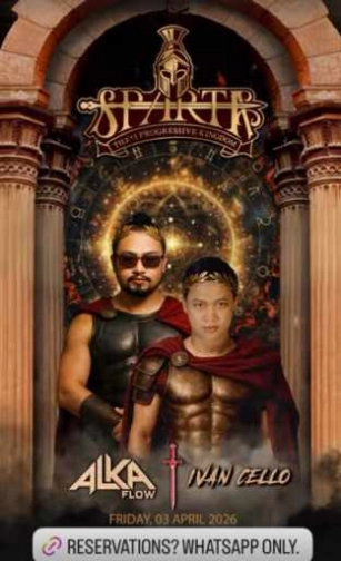 SPARTA LIVE BAR KEMANG JAKARTA - PROGRESSIVE KINGDOM