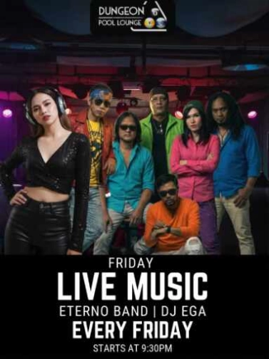 DUNGEON POOL LOUNGE KEMANG JAKARTA - FRIDAY