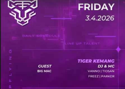 GOLDEN TIGER KEMANG JAKARTA - FRIDAY