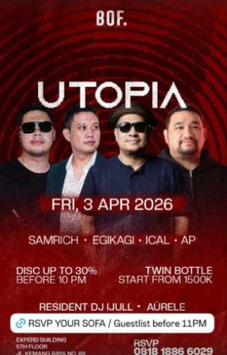 BOF KEMANG JAKARTA - UTOPIA