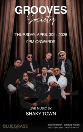 BLUEGRASS SETIABUDI JAKARTA - GROOVES SOCIETY