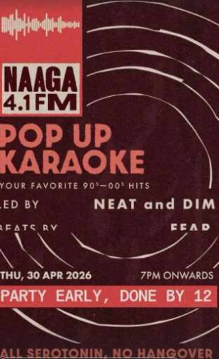 NAAGA BAR MENTENG JAKARTA - POP UP KARAOKE