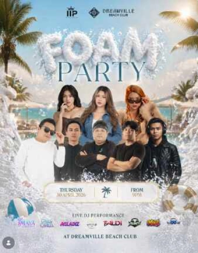 DREAM VILLE PANTAI INDAH KAPUK - FOAM PARTY
