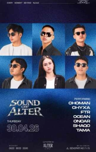 KLOUD SKY DINING & LOUNGE SENOPATI JAKARTA - SOUND OF ALTER