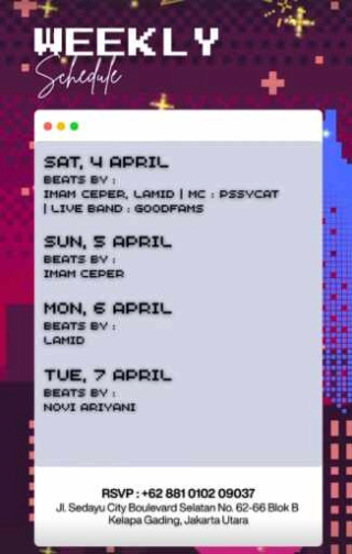 DRAGON CHAMBER KELAPA GADING JAKARTA - SATURDAY